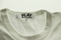 プレイコムデギャルソン PLAY COMME des GARCONS 18ss ハートロゴプリントスリーブ 長袖 Tシャツ ロンT　AZ-T257 【ブランド古着ベクトル】_画像4