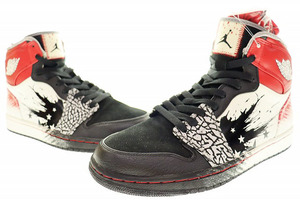 ナイキ NIKE AIR JORDAN 1 HIGH DW DAVE WHITE 2012 27cm WINGS FOR THE FUTURE 464803-001 エア ジョーダン I ハイ デイブ ホワイト 24011