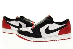 ナイキ NIKE AIR JORDAN 1 RETRO LOW OG BLACK TOE 2023 エア ジョーダン CZ0790-106 つま黒 28 【ブランド古着ベクトル】240120 メンズ