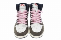 ナイキ NIKE × TRAVIS SCOTT トラヴィス スコット AIR JORDAN 1 RETRO HIGH OG Sail / Dark Mocha エアジョーダン1 レトロ ハイ CD4487-10_画像2