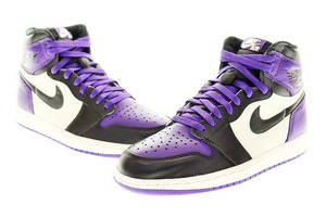 ナイキ NIKE AIR JORDAN 1 RETRO HIGH OG Court Purple 555088-501 28cm エア ジョーダン コートパープル 【ブランド古着ベクトル】240129