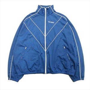 ウィリー チャバリア WILLY CHAVARRIA バッファロー トラック ジャケット BUFFALO TRACK JACKET ブルゾン ジャージ M 青 ブルー メンズ