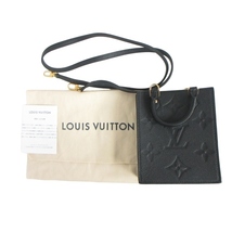 ルイヴィトン LOUIS VUITTON 美品 M81417 プティット・サックプラ アンプラント ショルダーバッグ ハンドバッグ 2WAY モノグラム ノワール_画像9