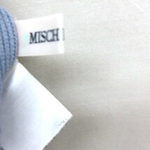 ミッシュマッシュ MISCH MASCH 切替 レース ニット セーター Vネック 七分袖 無地 M ライトブルー /FT15 レディース_画像3