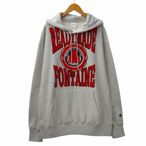 レディメイド　READYMADE 2023SS HOODIE R.MUTT プリント スウェット プルオーバー パーカー XL GRAY(グレー) メンズ