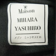 メゾン ミハラヤスヒロ Maison MIHARA YASUHIRO Wappen Hoodie ワッペン フーディー パーカー スウェット 裏起毛 メジャー A05HD663 46_画像7