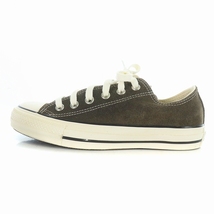 未使用品 CONVERSE SUEDE ALL STAR US OX スエードオールスター スニーカー ローカット 牛革 US4.5 23.5cm チャコール 1CL709_画像1