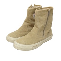 コンバース CONVERSE SUEDE ALL STAR BOOTS NS Z SHIN-HI オールスター ショートブーツ スエード ベージュ ホワイト 白 US 4 23cm_画像1