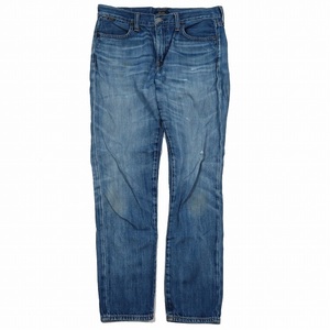  Polo Ralph Lauren POLO RALPH LAUREN Denim джинсы узкие брюки обтягивающий Zip fly ji- хлеб 27 оттенок голубого /8^B1 мужской 