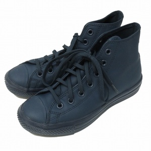 コンバース CONVERSE ALL STAR LIGHT WR SL HI オールスター ライトハイ スニーカー ハイカット ロゴ 紺 ネイビー 23cm US4 レディース