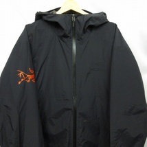 アークテリクス ARC'TERYX × BEAMS ZETA SL JACKET ゴアテックス ナイロン ジャケット リップストップ ブラック 大きいサイズ XL_画像3