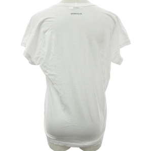 ジルサンダー JIL SANDER プリントTシャツ カットソー 半袖 ホワイト 白 Sサイズ 0126 IBO46 レディースの画像3