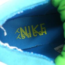 ナイキ NIKE × カウズ KAWS × サカイ sacai BLAZER LOW Neptune Blue ブレザー ロー スニーカー シューズ レザー スエード 27.5cm 青_画像4