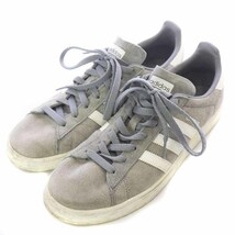 アディダスオリジナルス adidas originals CAMPUS キャンパス スニーカー スリーライツ スエード 28cm グレー BZ0085 /AT5 メンズ_画像2