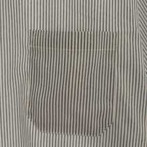 アーバンリサーチ サニーレーベル 22SS クイックドライワイドTシャツ カットソー 半袖 クルーネック ストライプ柄 L 紺 白 LA25-11S003_画像6