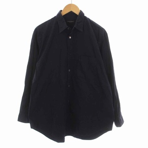 コムデギャルソンオムプリュス COMME des GARCONS HOMME PLUS ヴィンテージ アーカイブ シャツ 長袖 紺 ネイビー /YM メンズ