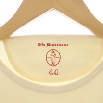 Olde Homesteader US004 CREW NECK LONG SLEEVE Tシャツ カットソー 長袖 44 XS アイボリー /SI1 メンズ_画像6