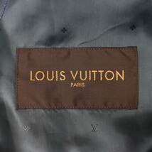 ルイヴィトン LOUIS VUITTON 17AW バックロゴワッペン エンブロイダリー スーベニアジャケット ブルゾン 44 青 ブルー HDB52WAIS メンズ_画像3