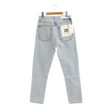 リダン RE DONE 50s cigarette pant デニムパンツ ジーンズ ボタンフライ コットン 26 M 青 ブルー /YQ ■OS レディース_画像2