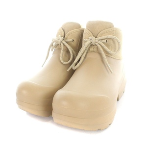 アグ オーストラリア UGG australia Tasman X Lace ショートブーツ ラバー スエード 22cm ベージュ 1146310 /AK23 レディース