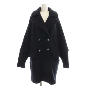  Mark by Mark Jacobs MARC by MARC JACOBS wool Anne gola. long coat outer XS black black 