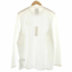 未使用品 ワイスリー Y-3 ヨウジヤマモト M CLASSIC CHEST LOGO LS TEE カットソー Tシャツ ロンT ロゴ 長袖 M 白 ホワイトの画像2