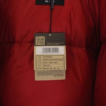 未使用品 THE NORTH FACE NUPTSE HYBIRD DOWN HOODIE ヌプシ ハイブリッド ダウンジャケット アウター フード XL 紺 NI1DN62A_画像8