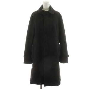  Macintosh MACKINTOSH пальто с отложным воротником длинный длина хлопок 38 M чёрный черный /AN17 женский 