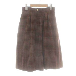 Burberrys Burberrys Flare Skirt Vintage Long Mimore Check шерсть 152 см чай коричневый /NW23 Дети