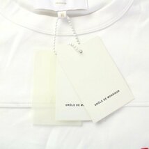 ドロール ド ムッシュ Dr?le de Monsieur Tシャツ カットソー 半袖 クルーネック ロゴ 刺繍 M 白 ホワイト /XZ ■GY19 メンズ_画像7