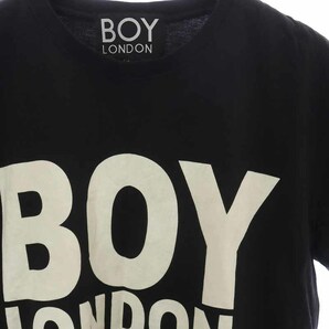 ボーイロンドン BOY LONDON Tシャツ カットソー 半袖 ロゴプリント S 黒 ブラック /AT25 メンズの画像3