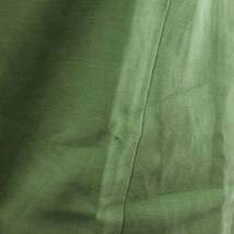 カメオコレクティブ CAMEO COLLECTIVE OCCURRENCE DRESS ワンピース ロング ノースリーブ タイト 前開き リネン混 S 緑_画像9