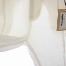 トラディショナルウェザーウェア Traditional Weatherwear TUCKED SLIM PT タック スリムパンツ 薄手 XS 白 ホワイト /YM メンズ_画像3