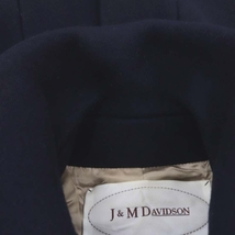 ジェイ&エムデヴィッドソン J&M Davidson ウール メタルボタン Pコート ピーコート アウター 8 紺 ネイビー /DF ■OS レディース_画像8