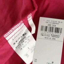 ハッシュニュアンス #Newans オープンカラーワンピース ロング 長袖 1 ピンク /HK ■OS レディース_画像3