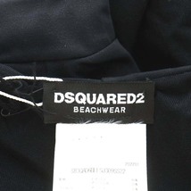 未使用品 ディースクエアード DSQUARED2 ONE PIECE 水着 ロゴ 40 L 黒 ブラック /AN3 ■GY29 レディース_画像4