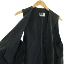 エンジニアードガーメンツ Engineered Garments ベスト ジレ ポケット M 黒 ブラック /TK メンズ_画像3