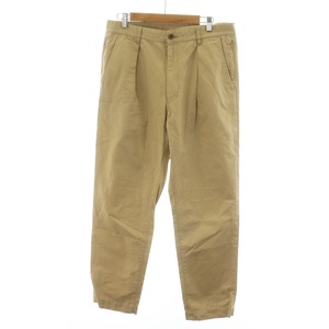 ピルグリムサーフ+サプライ Pilgrim Surf+Supply チノパン ストレートパンツ ジップアップ M ベージュ 36-23-0047-139 ■GY18 /MQ メンズ