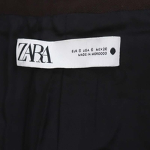 ザラ ZARA スーツジャケット テーラードジャケット 総裏地 USA S 茶色 ブラウン /CX ■OS メンズ_画像3