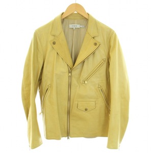  Nonnative nonnative Double Rider's leather jacket outer silk . silk .2 M yellow yellow /YT men's 