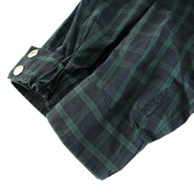 ノンネイティブ nonnative HIKER HOODED JACKET マウンテンパーカ アウター GORE-TEX チェック柄 0 XS 緑 グリーン 紺 ネイビー メンズ_画像7