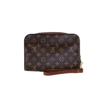 ルイヴィトン LOUIS VUITTON モノグラム オルセー セカンドバック クラッチバッグ 茶 ブラウン M51790 メンズ_画像2