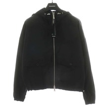 未使用品 ディースクエアード DSQUARED2 ICON パーカー ジップアップ ロゴ コットン XS 黒 ブラック S79AM0034_画像1