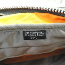 ポーター PORTER 吉田カバン TANKER BOSTON BAG S タンカー ボストンバッグ ナイロン グレー /AK27 メンズ_画像3