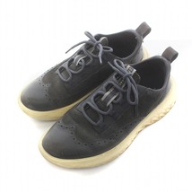 コールハーン COLE HAAN ゼログランド WFA mens スニーカー シューズ スエード 8 25.5cm 紺 ネイビー C35678 ■GY18 /MQ メンズ_画像1