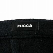 ズッカ zucca 台形スカート ウール ひざ丈 M 黒 ブラック /AQ ■GY30 レディース_画像4