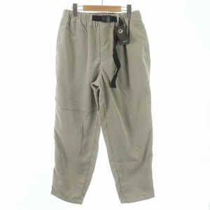 未使用品 BACK CHANNEL コーデュロイフィールドパンツ CORDUROY FIELD PANTS クライミング ベルト M グレー 2322654 /SI11 メンズ