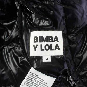 BIMBA Y LOLA ビンバイローラ ダウンベスト ジャケット リバーシブル M 黒 ブラック /AT24 レディースの画像4