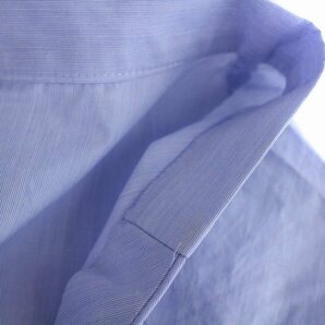 ドゥーズィエムクラス DEUXIEME CLASSE コットンプルオーバー ショートスリーブシャツ ブラウス 半袖 Vネック F 青 レディースの画像5