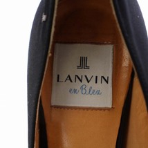 ランバンオンブルー LANVIN en Bleu パンプス ハイヒール レザー 23cm 黒 ブラック /BM レディース_画像5